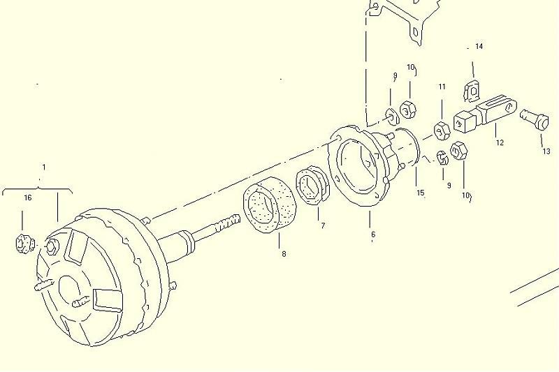 Bremsekraftforsterker Audi 80.jpg